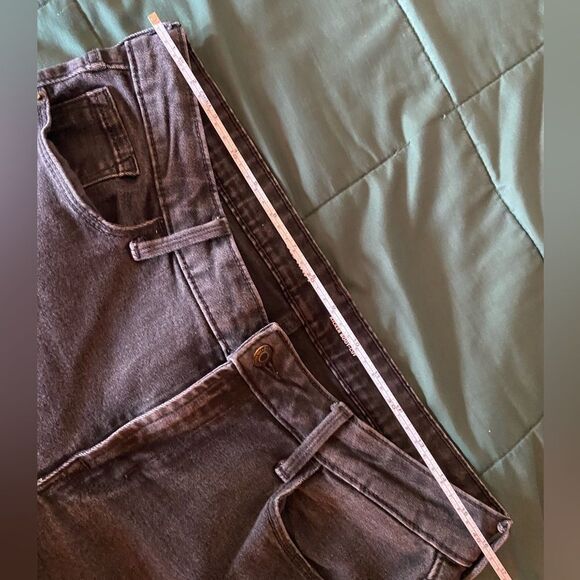 Old Navy Mid-Rise Kicker Boot Cut Black Jeans Size 10 - Picture 6 of 7